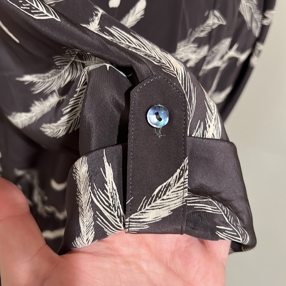 Ulla Johnson Silk Feather Shirtdress - Picture 3 of 8